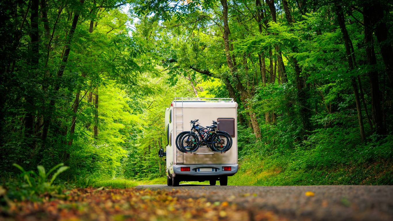 Camping-car road trip