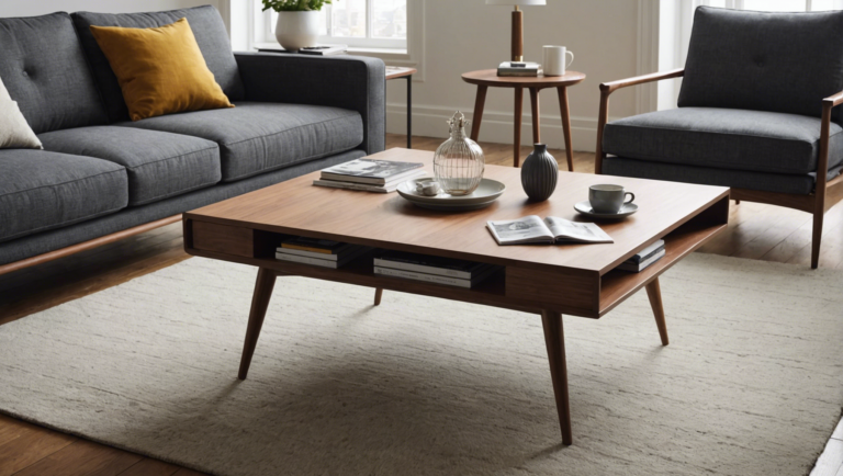 découvrez nos conseils pour choisir la table basse design parfaite chez made in design, pour un intérieur modern et élégant.